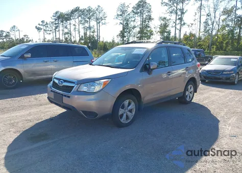 2016 Subaru Forester 2.5I Premium from USA, damaged, VIN JF2SJADC9GH450632